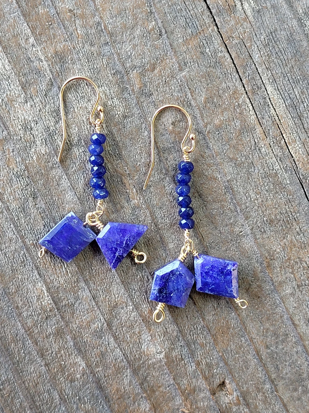 Best Pirce β¨ A Blonde and Her Bag Jewelry π© women Del Mar Earring in Sapphire π - Image 2