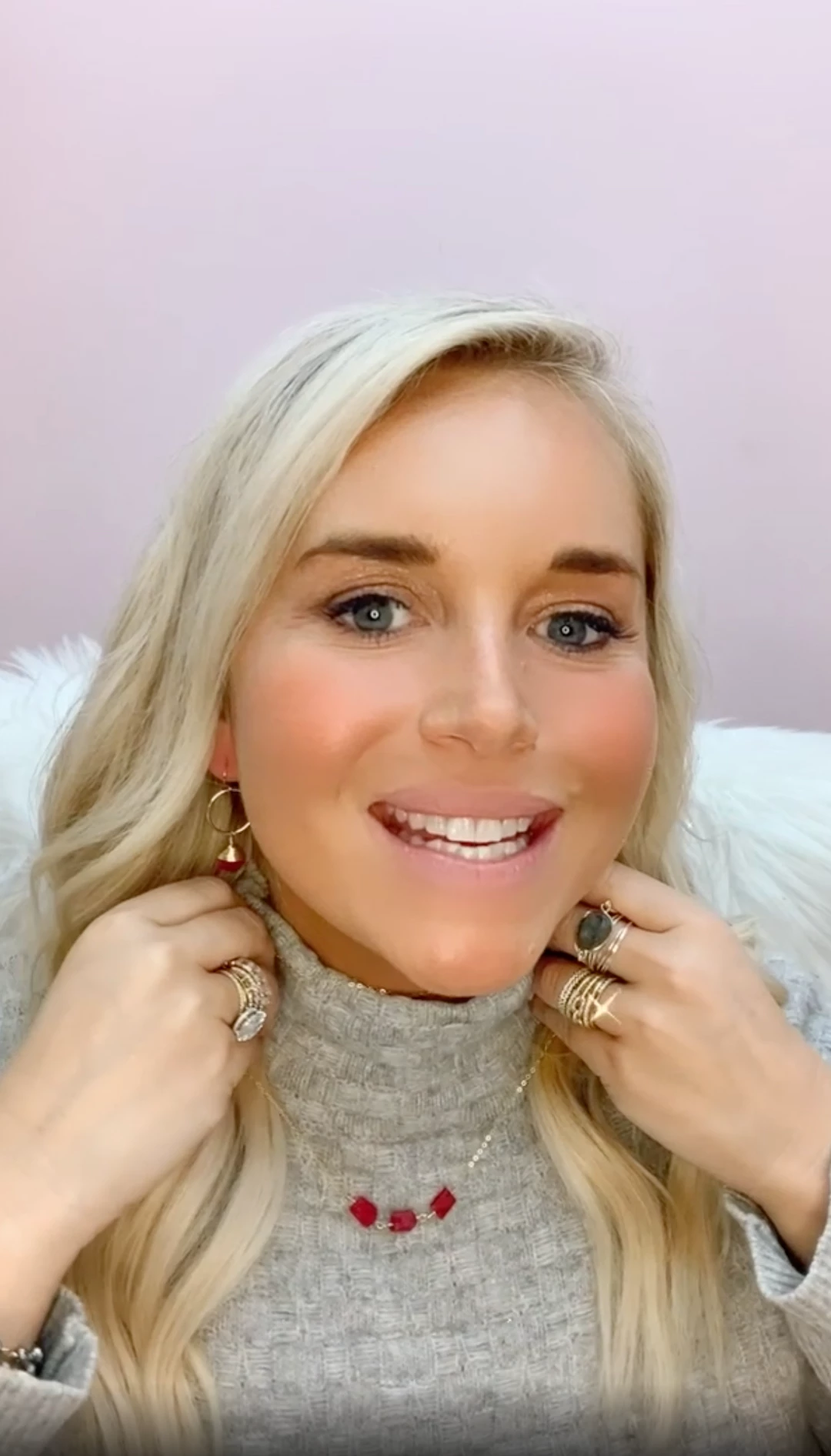 Deals ๐ A Blonde and Her Bag Jewelry ๐ฉ women Yuliya Earring in Ruby ๐ - Image 2