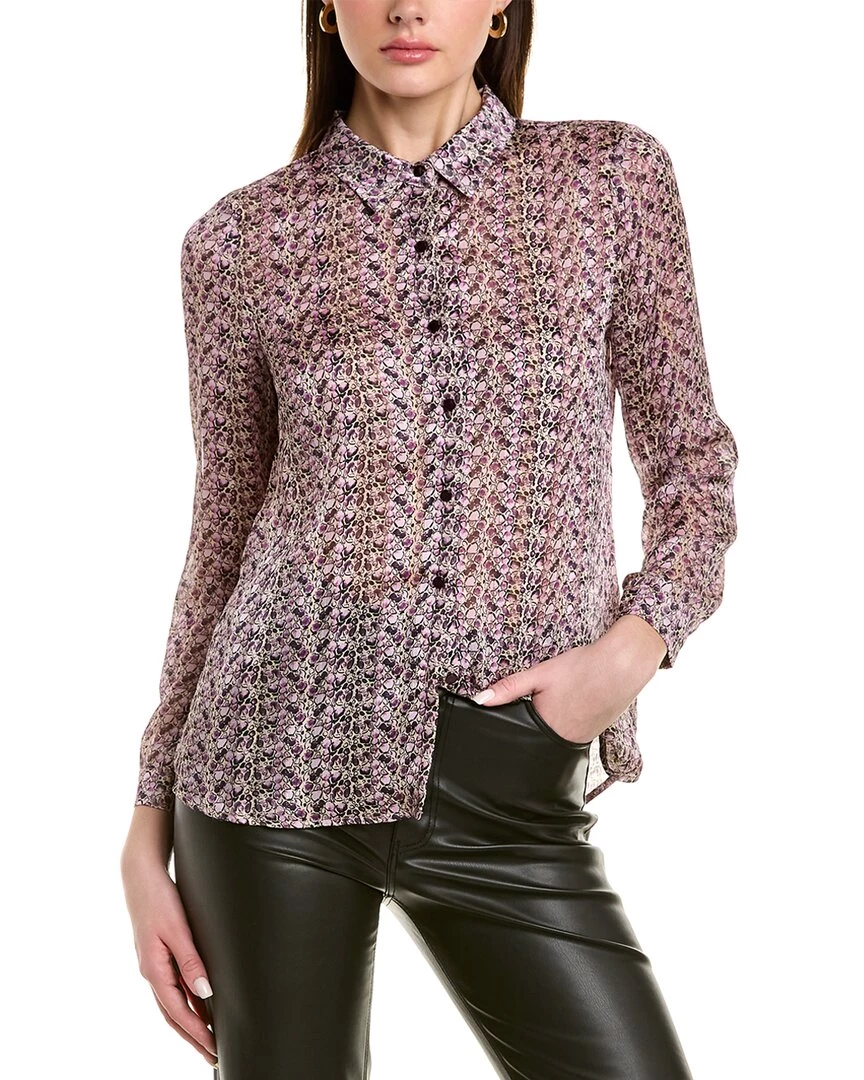 Best Pirce โค๏ธ women Traffic People Sneak Peak Button-Up ๐ Shirt โจ