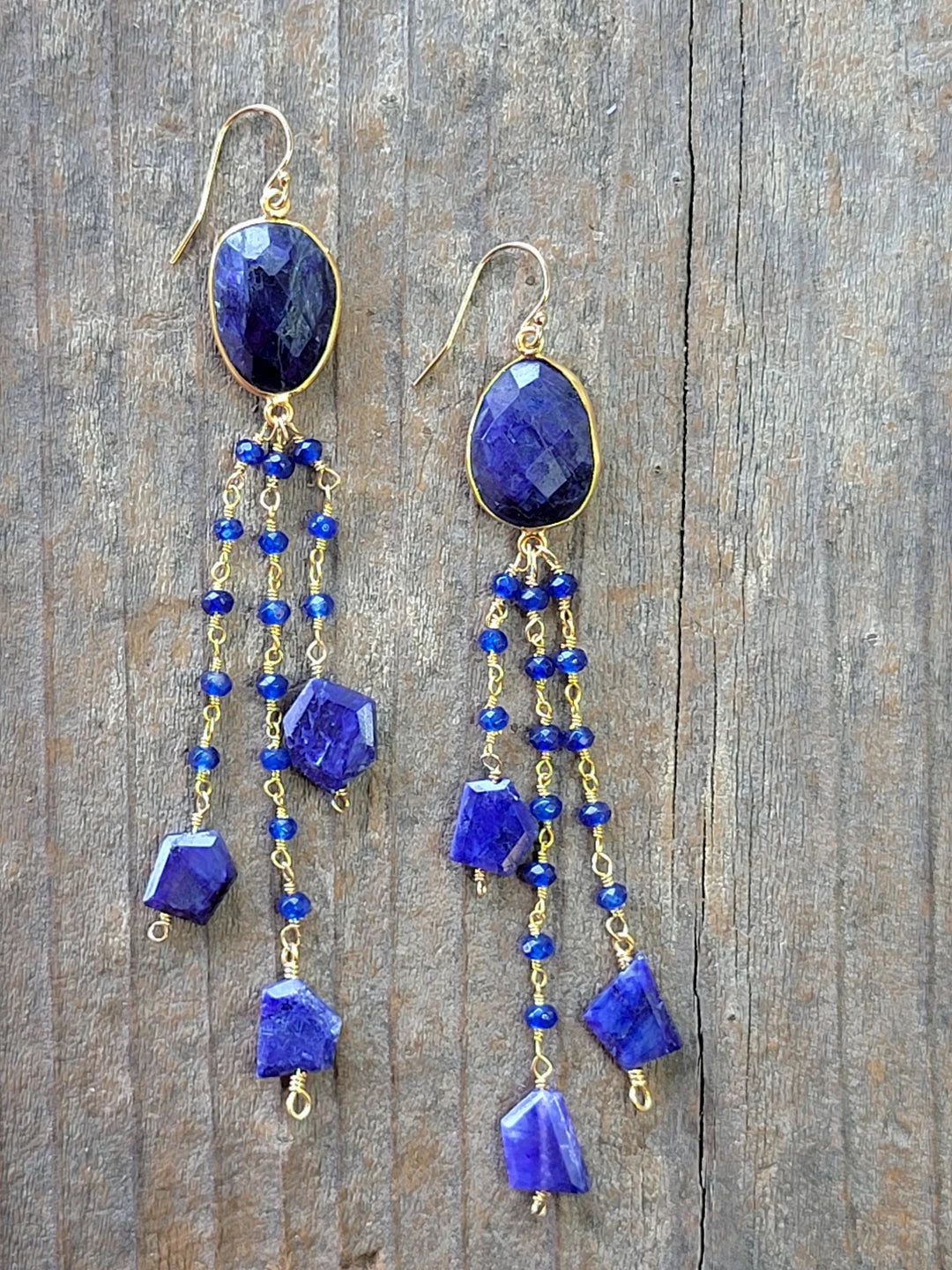Cheap π A Blonde and Her Bag Jewelry π© women Catalina Earring in Sapphire π₯° - Image 2