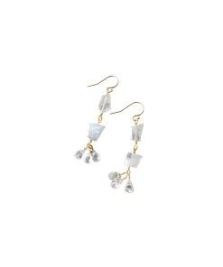 Coupon 😉 A Blonde and Her Bag Jewelry 👩 women Carmel By The Sea Earring in Moonstone 👍