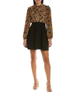 Hot Sale 🌟 women Traffic People Thrill Mini 👗 Dress 🌟