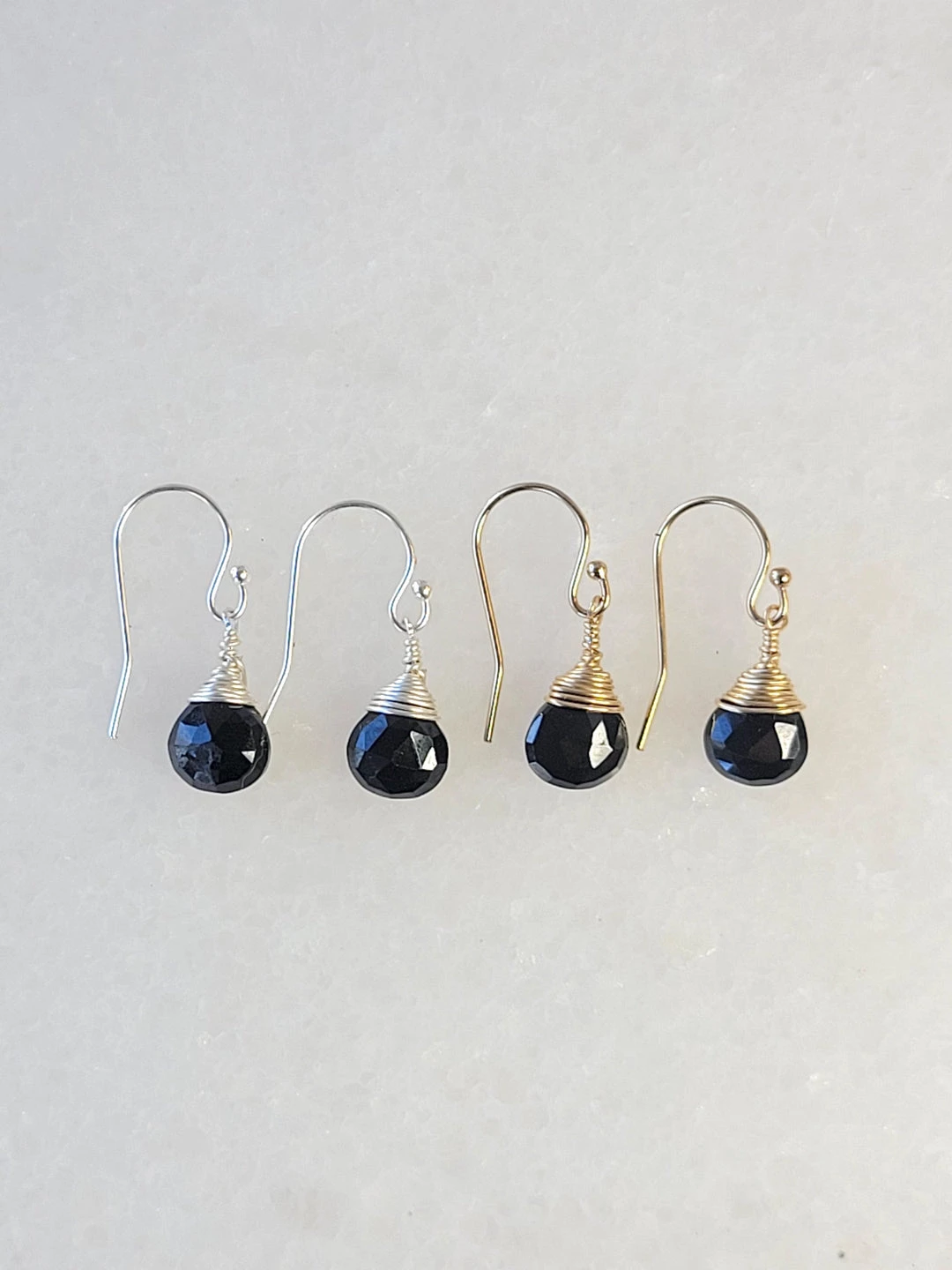 Outlet β¨ A Blonde and Her Bag Jewelry π© women Jill Short Drop Earring in Black Onyx π - Image 4