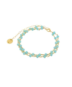 Promo โจ A Blonde and Her Bag Jewelry ๐ฉ women Willow Bracelet in Chalcedony ๐