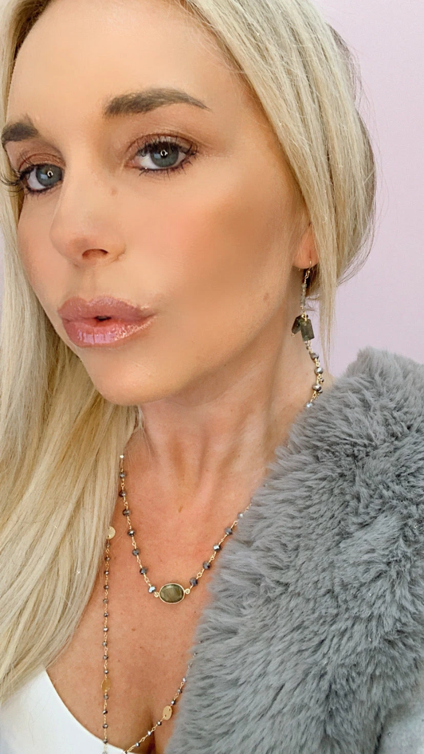 Top 10 𧨠A Blonde and Her Bag Jewelry π© women Del Mar Earring in Labradorite 𧨠- Image 2