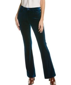 Coupon 🔥 women Traffic People Briar Velvet Flare Pant ❤️