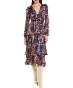 Discount 👏 women Traffic People Nerve Maxi 👗 Dress 🧨