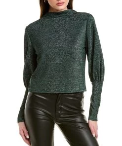 Top 10 👏 women Traffic People Funnel Neck Top 🎁