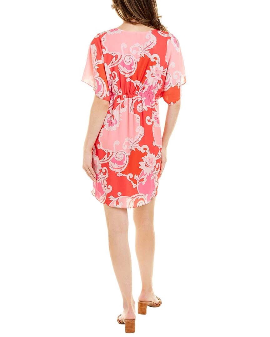 New โ๏ธ women Traffic People Faux Wrap ๐ Dress ๐งจ