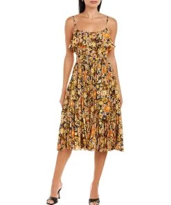 Promo 👍 women Traffic People The Grace Midi 👗 Dress 🌟