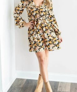 Budget ✔️ Traffic People 👩 women Moody Meadow Troupe 👗 Dress in Multi 😉