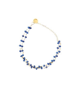 Brand new 🧨 A Blonde and Her Bag Jewelry 👩 women Willow Bracelet in Sapphire 🔔