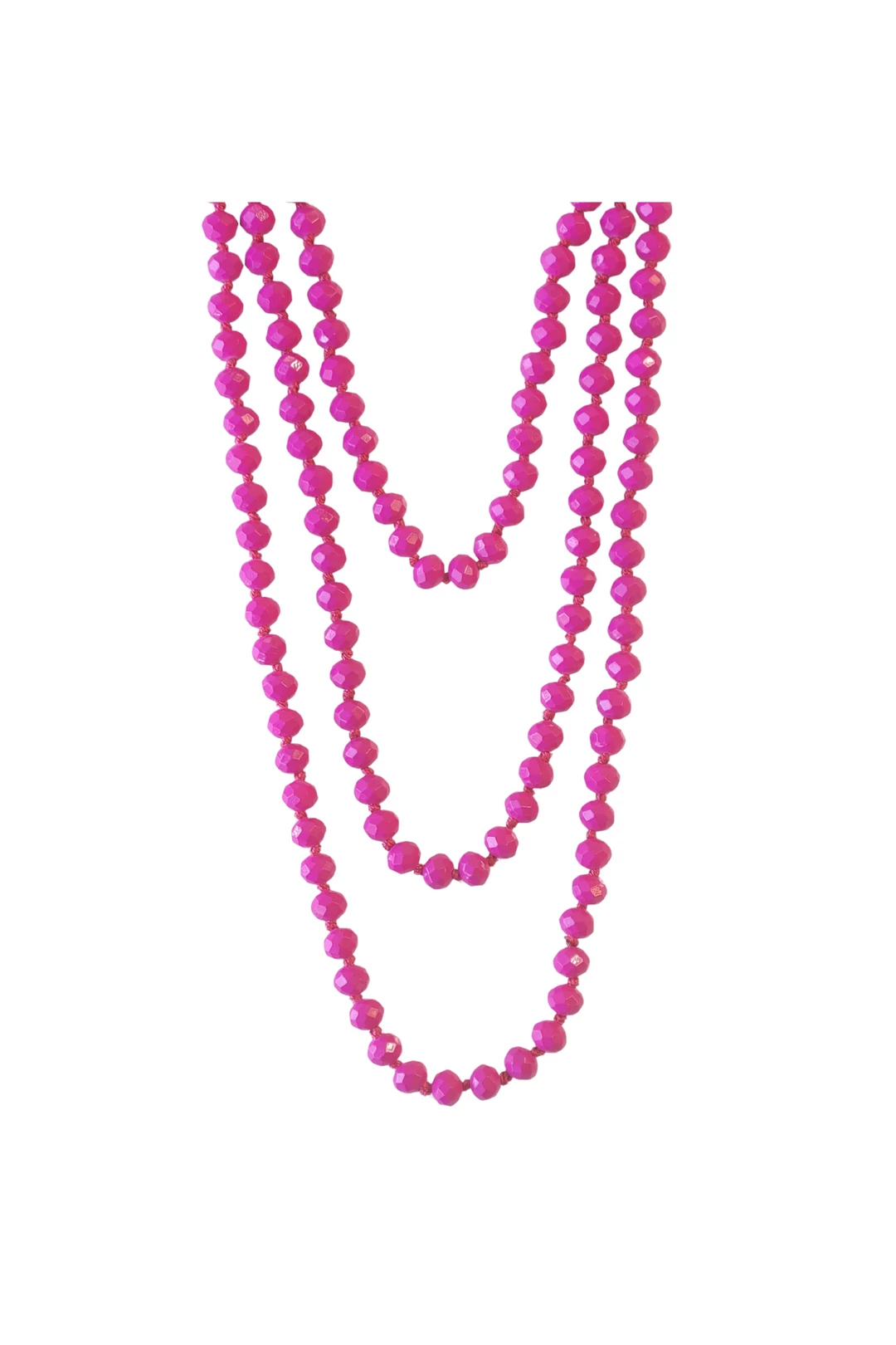 Top 10 π A Blonde and Her Bag Jewelry π© women Fuchsia Crystal Beaded Necklace π