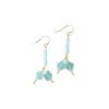 Discount 🥰 A Blonde and Her Bag Jewelry 👩 women Del Mar Earring in Chalcedony 🔔