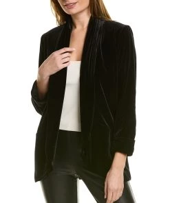 Deals ๐ women Traffic People Velvet Boyfriend Jacket ๐งจ