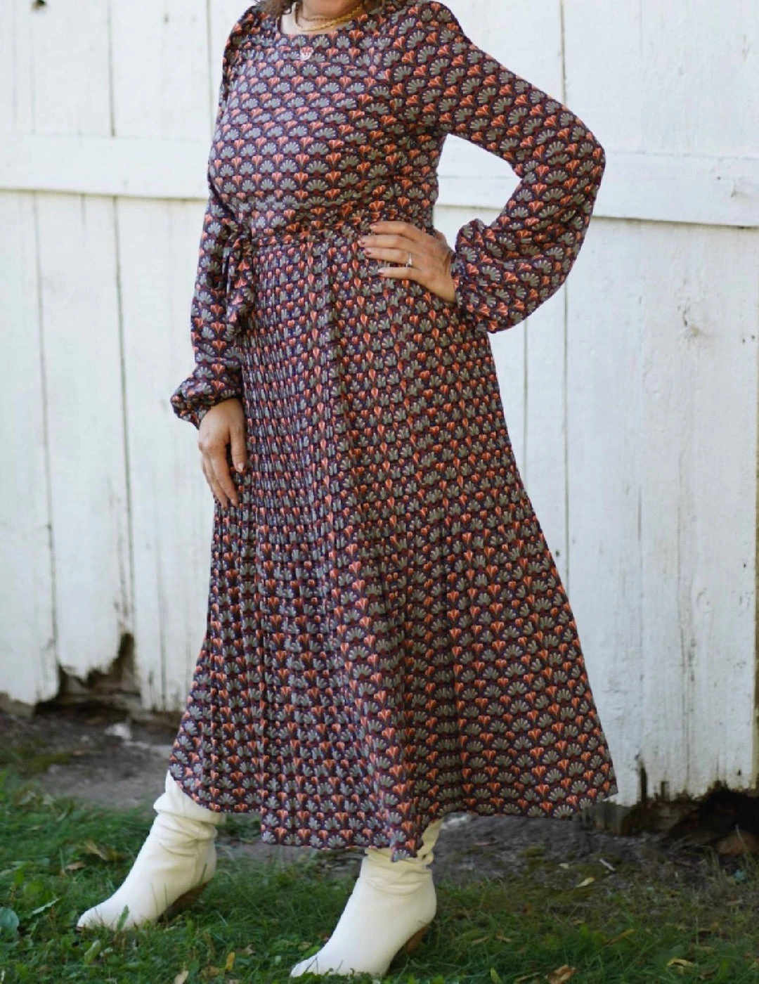 Best Sale 𧨠Traffic People π© women Beckette Minipleat Midi π Dress in Multi π - Image 3